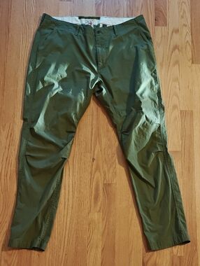 Men's Olive Green Chino Pants